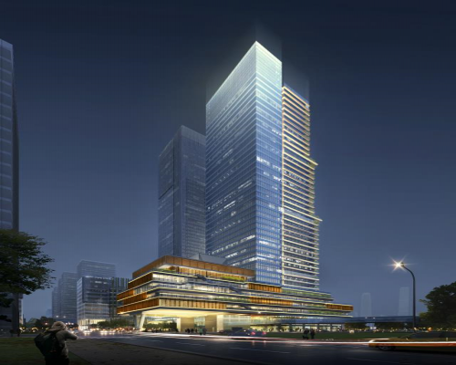 广州YY欢聚大厦超高层项目施工阶段
